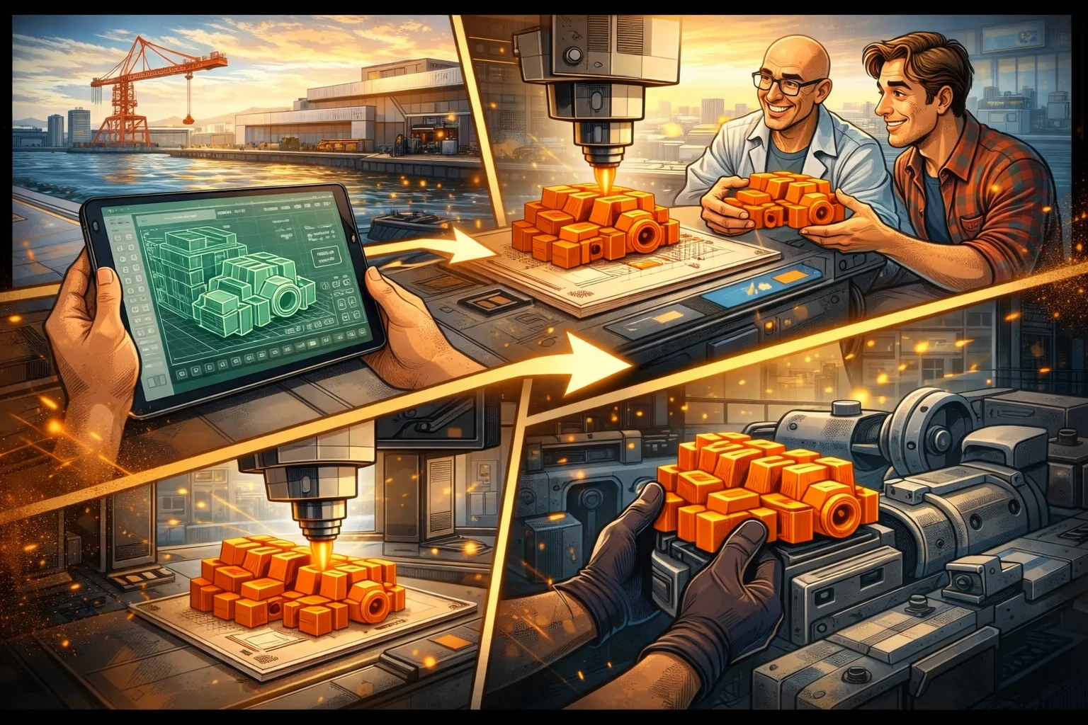 Succes med 3D print: Vi guider din virksomhed fra koncept til produktion