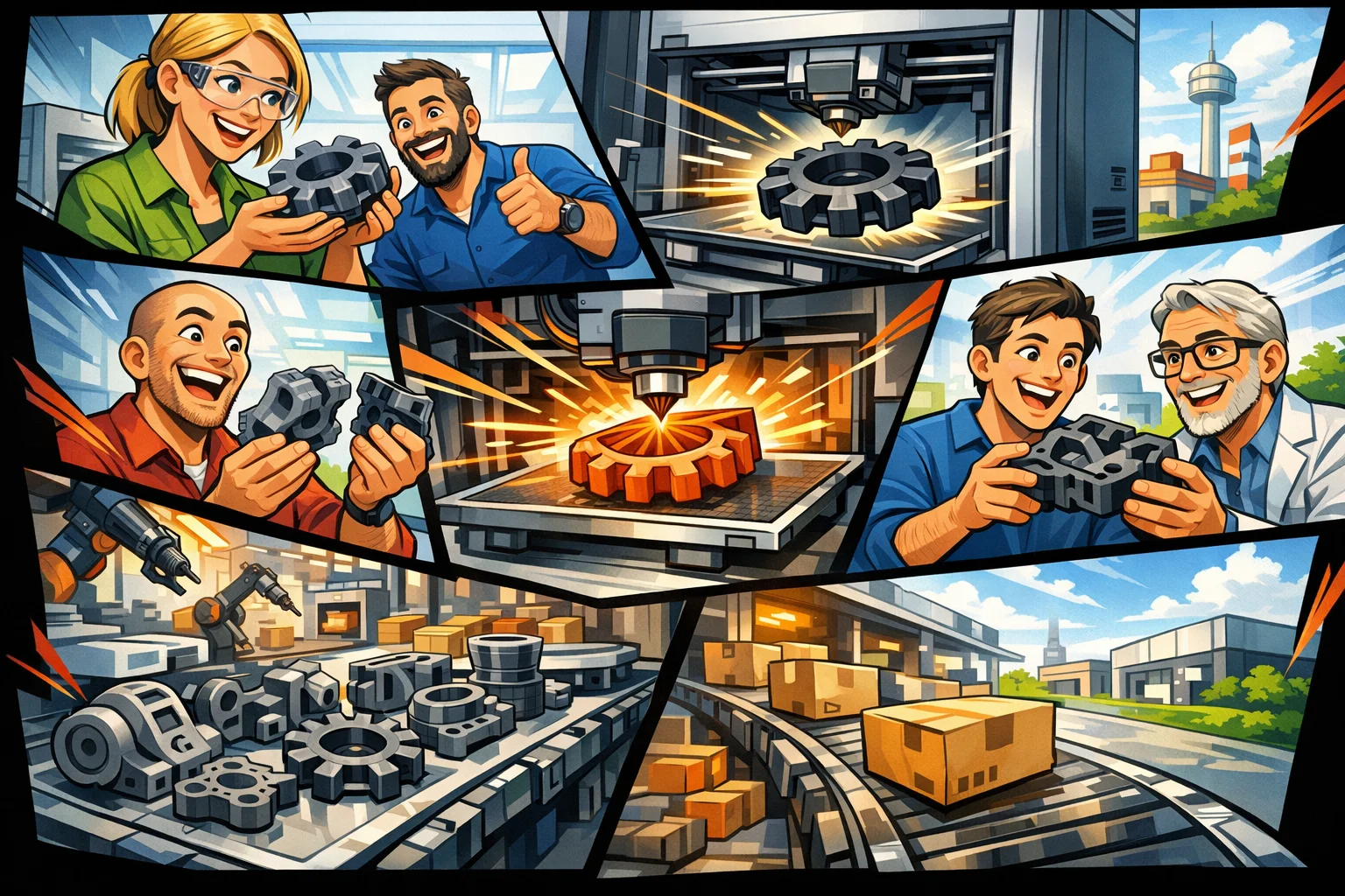 3D print for produktionsvirksomheder – 10 gode grunde