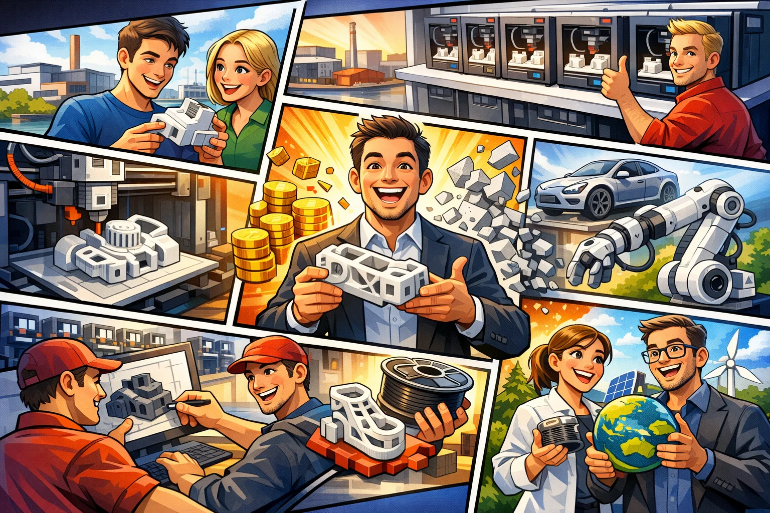 De 10 største fordele ved at bruge 3D print i produktudvikling