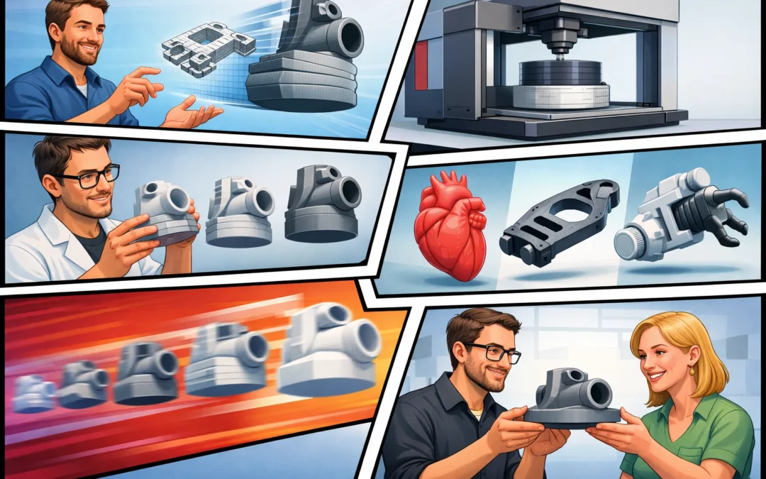 Rapid prototyping: Fra idé til virkelighed i flere brancher