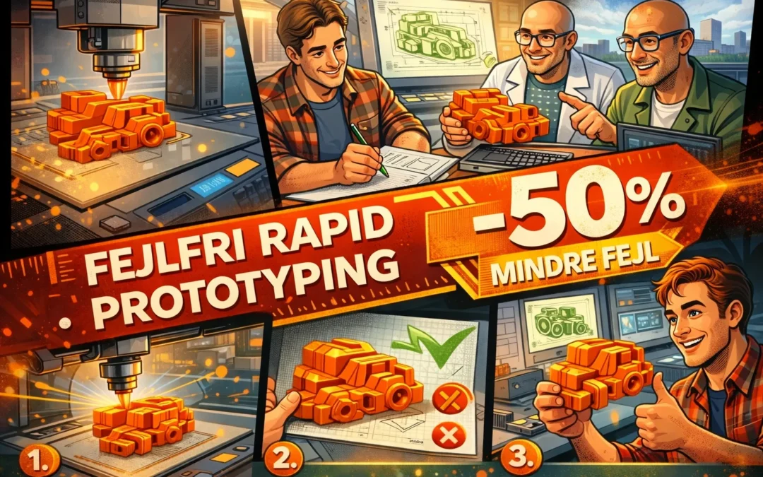 Accelereret produktudvikling med rapid prototyping fra idé til virkelighed