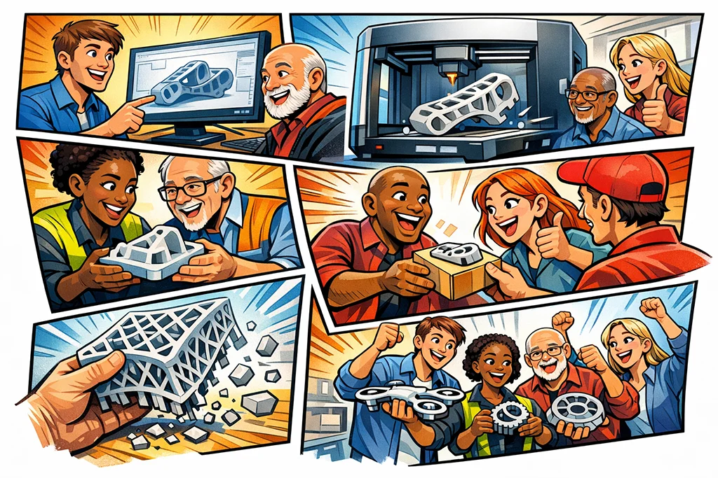 Få præcise prototyper hurtigt – sådan hjælper 3D actions Danske firmaer med effektiv 3D print